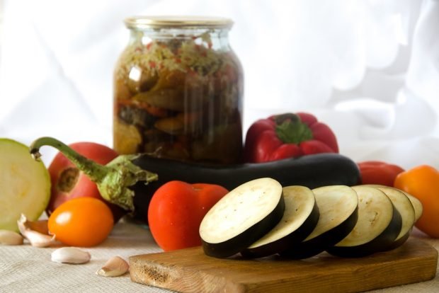 Kuban snack with eggplant for winter