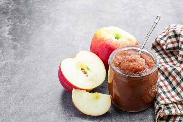 Apple jam with condensed milk – a simple and delicious recipe, how to cook step by step