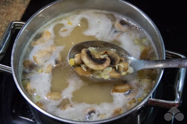 Pea soup: photo of recipe preparation, step 6