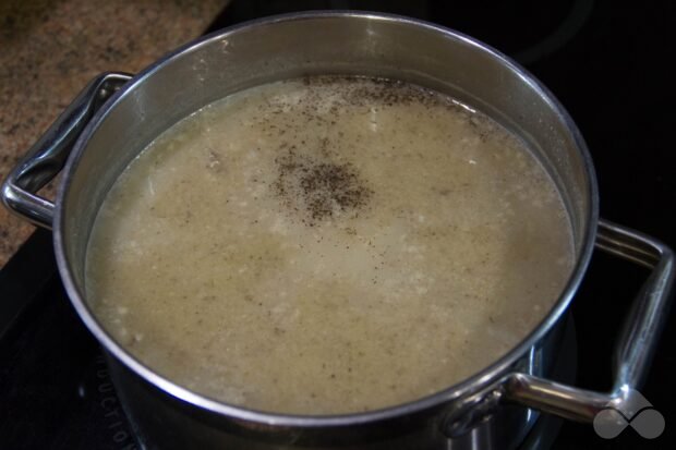 Pea soup: photo of recipe preparation, step 8