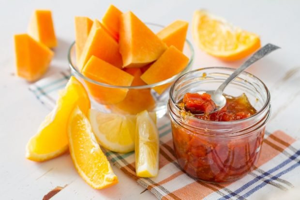 Pumpkin jam with orange is a simple and delicious recipe, how to cook step by step