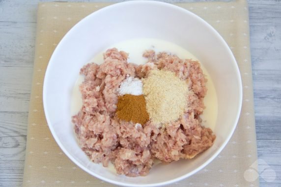 Mexican soup with chicken meatballs: photo of recipe preparation, step 1