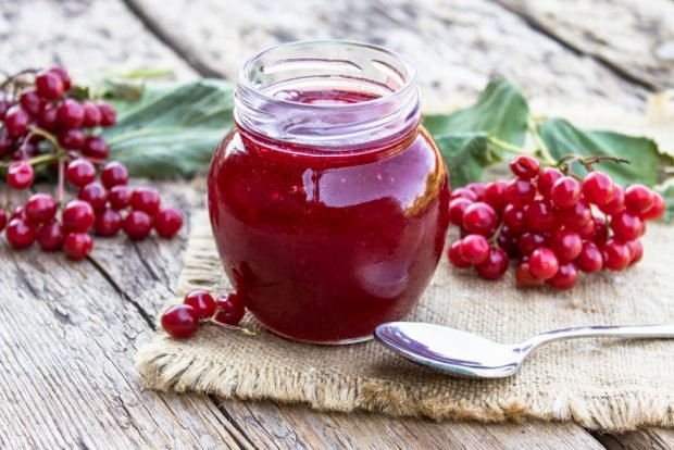 Viburnum jam – a simple and delicious recipe, how to cook step by step