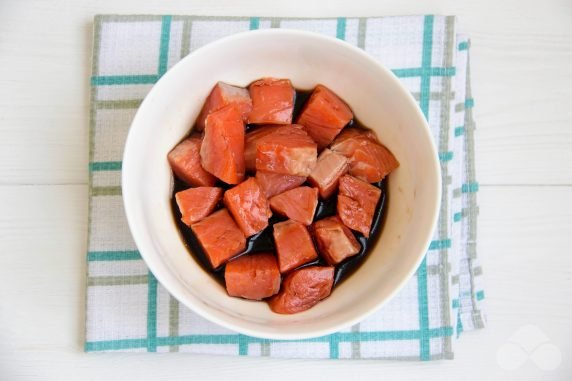 Classic poke recipe: photo of recipe preparation, step 3