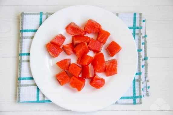 Classic poke recipe: photo of recipe preparation, step 2