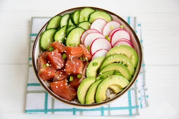 Classic poke recipe: photo of recipe preparation, step 7