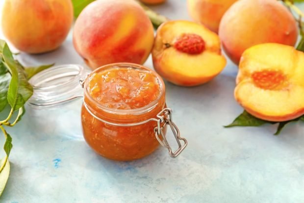 Seedless peach jam 