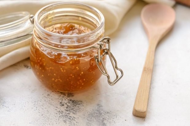 Yellow fig jam