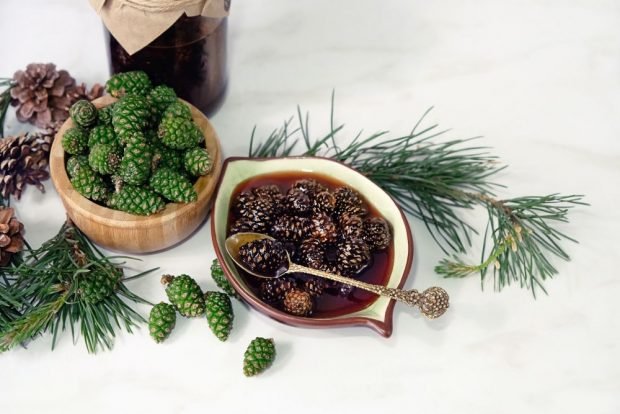 Pine cones jam is a simple and delicious recipe, how to cook step by step