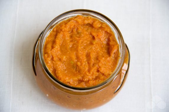 The best recipe for squash caviar for winter : photo of recipe preparation, step 6