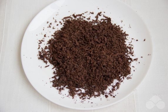 Chocolate panna cotta : photo of recipe preparation, step 2