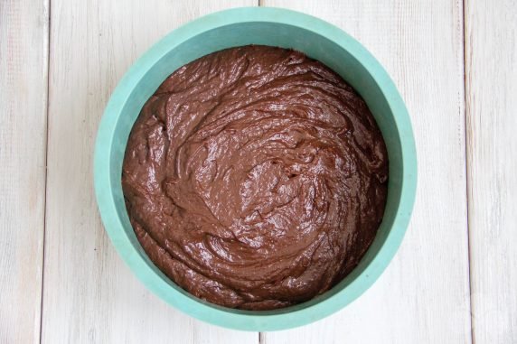 Brownie Chocolate Cake : photo of recipe preparation, step 3