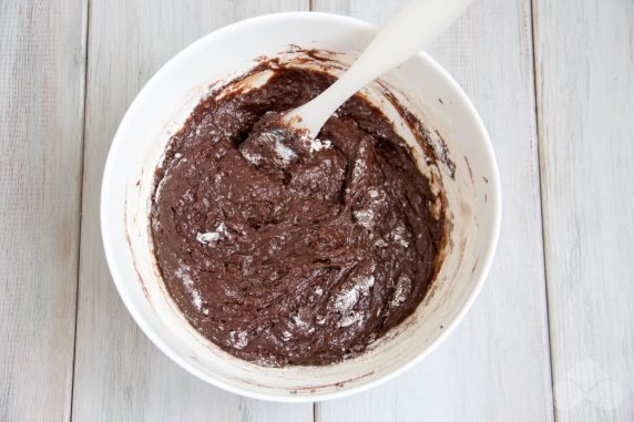 Brownie Chocolate Cake : photo of recipe preparation, step 2