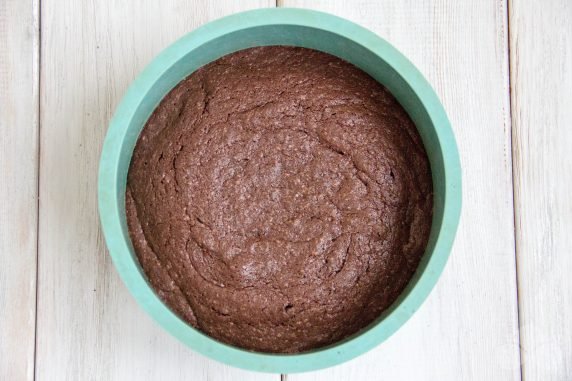 Brownie Chocolate Cake : photo of recipe preparation, step 4