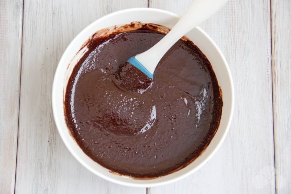 Brownie Chocolate Cake : photo of recipe preparation, step 1