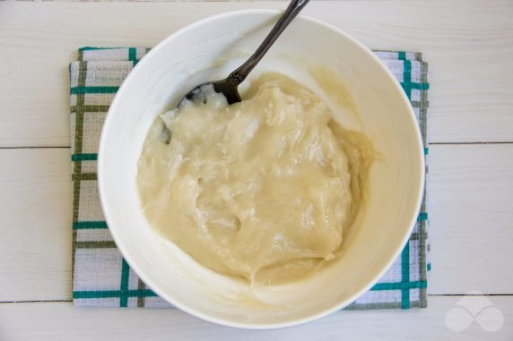 Rice flour mochi: photo of recipe preparation, step 3