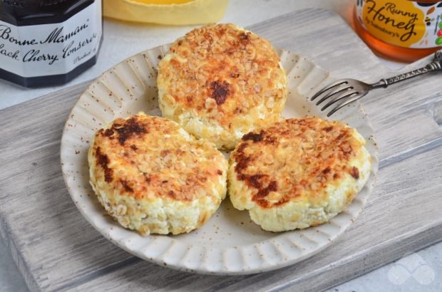 Cheesecakes with oatmeal